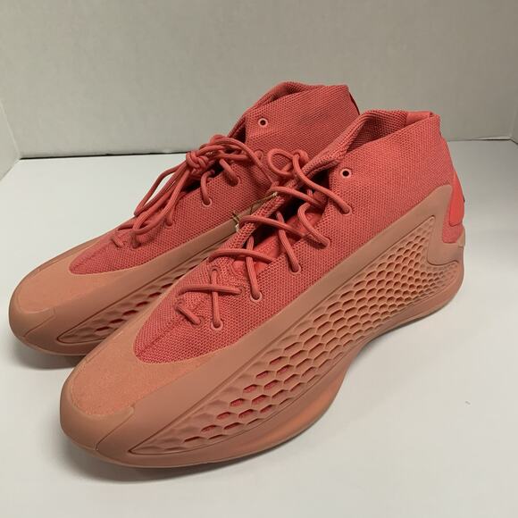 Adidas AE 1 Georgia Red Clay IF1863 Size 15 Anthony Edwards Basketball Shoes main image 8